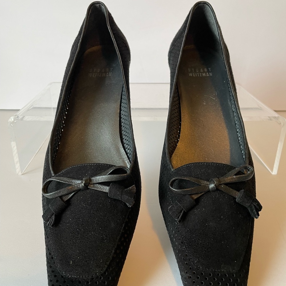 Black Stuart Weitzman Pumps - Size 10M - Picture 2 of 6